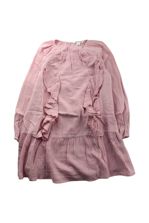 A Pink Long Sleeve Dresses from Country Road in size 6T for girl. (Front View)