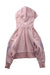 A Pink Hooded Sweatshirts from Angel's Face in size 6T for girl. (Back View)