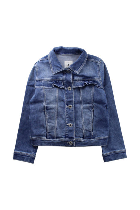 A Blue Lightweight Jackets from Country Road in size 6T for neutral. (Front View)