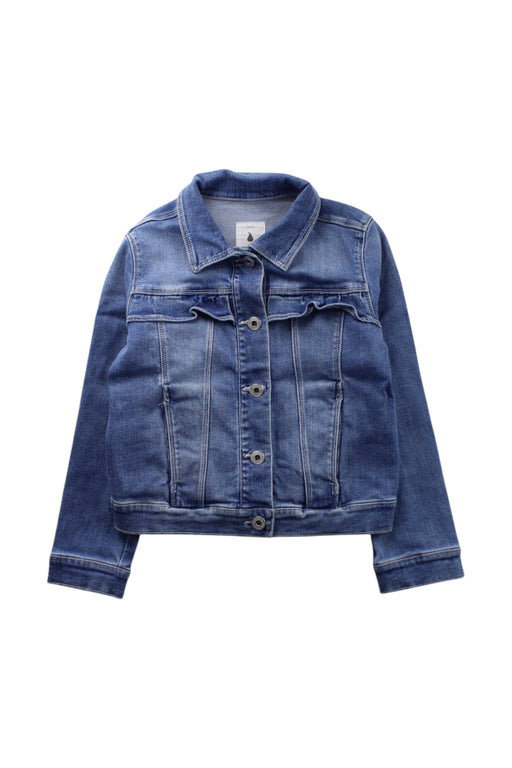 A Blue Lightweight Jackets from Country Road in size 6T for neutral. (Front View)