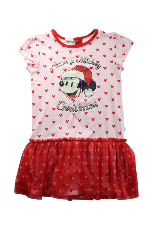 A Red Short Sleeve Dresses from Peter Alexander in size 8Y for girl. (Front View)
