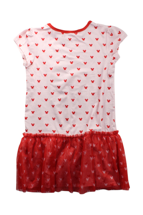 A Red Short Sleeve Dresses from Peter Alexander in size 8Y for girl. (Back View)