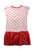A Red Short Sleeve Dresses from Peter Alexander in size 8Y for girl. (Back View)