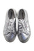 A Silver Sneakers from Superga in size 6T for neutral. (Back View)