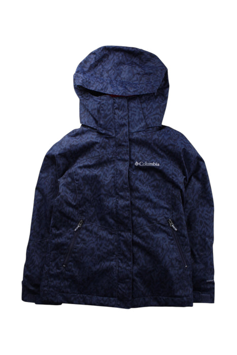 A Navy Puffer/Quilted Coats & Outerwear from Columbia in size 6T for neutral. (Front View)