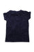 A Navy Short Sleeve Tops from Seed in size 6-12M for neutral. (Back View)