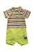 A Multicolour Short Sleeve Rompers from La Compagnie des Petits in size 6-12M for neutral. (Front View)