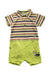 A Multicolour Short Sleeve Rompers from La Compagnie des Petits in size 6-12M for neutral. (Front View)