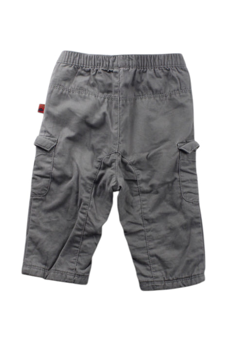 A Grey Casual Pants from La Compagnie des Petits in size 6-12M for neutral. (Back View)