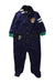 A Navy Onesies from Ralph Lauren in size 6-12M for neutral. (Front View)
