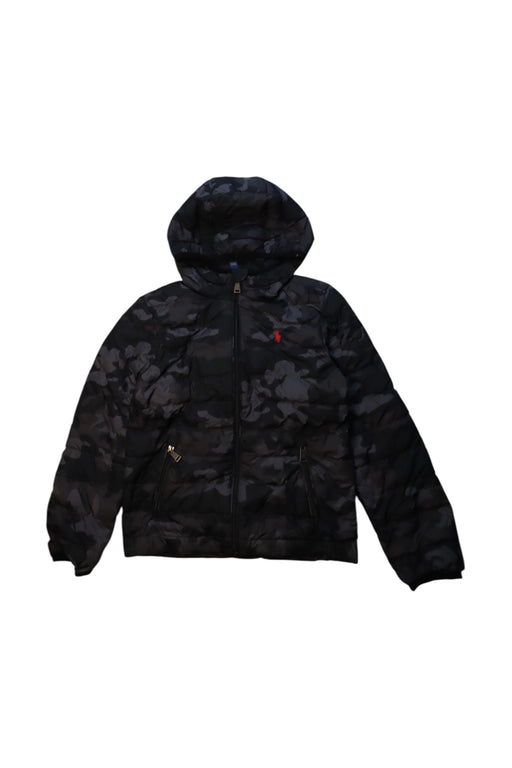 A Black Puffer/Quilted Coats & Outerwear from Polo Ralph Lauren in size 8Y for boy. (Front View)