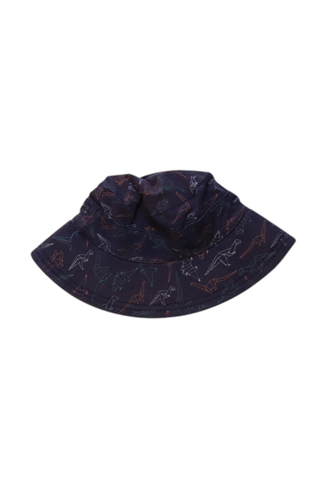 A Navy Sun Hats from BedHead in size 3T for neutral. (Front View)