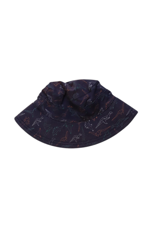 A Navy Sun Hats from BedHead in size 3T for neutral. (Front View)