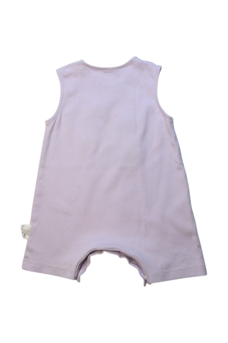 A White Sleeveless Rompers from Mimi Mono in size 12-18M for girl. (Back View)