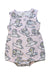 A Pink Sleeveless Rompers from Peter Alexander in size 12-18M for girl. (Front View)