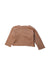 A Brown Long Sleeve Tops from Babe & Tess in size 6-12M for girl. (Back View)