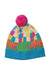 A Multicolour Winter Hats from Gorman in size O/S for girl. (Back View)