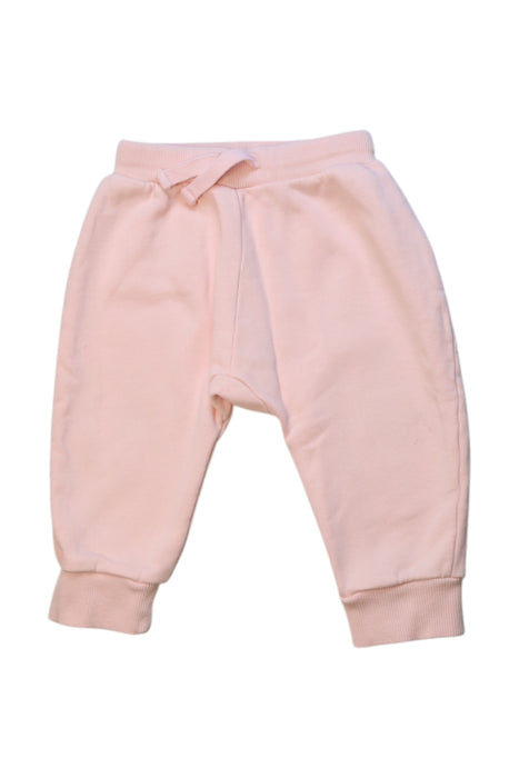 A Pink Sweatpants from Seed in size 6-12M for girl. (Front View)