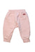 A Pink Sweatpants from Seed in size 6-12M for girl. (Back View)