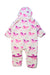 A White Onesies from Hatley in size 12-18M for girl. (Back View)
