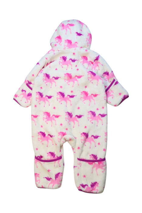 A White Onesies from Hatley in size 12-18M for girl. (Back View)