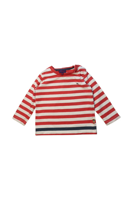A Red Long Sleeve T Shirts from Paul Smith in size 12-18M for neutral. (Front View)