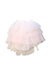 A Pink Tulle Skirts from Seed in size 5T for girl. (Front View)