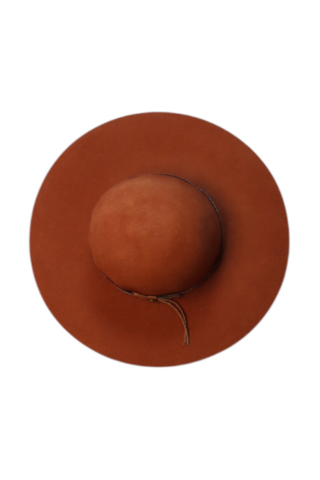 A Brown Sun Hats from Fallen Broken Street in size O/S for girl. (Front View)