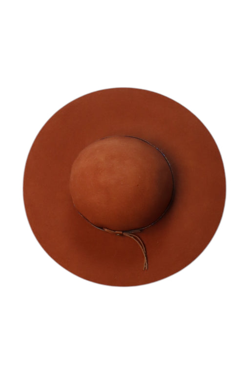 A Brown Sun Hats from Fallen Broken Street in size O/S for girl. (Front View)