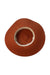 A Brown Sun Hats from Fallen Broken Street in size O/S for girl. (Back View)