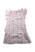 A Multicolour Short Sleeve Dresses from Velveteen in size 8Y for girl. (Back View)