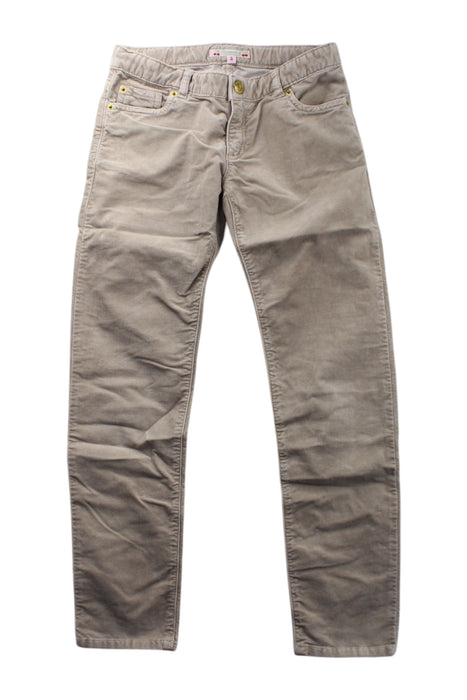 A Beige Casual Pants from Bonpoint in size 8Y for neutral. (Front View)