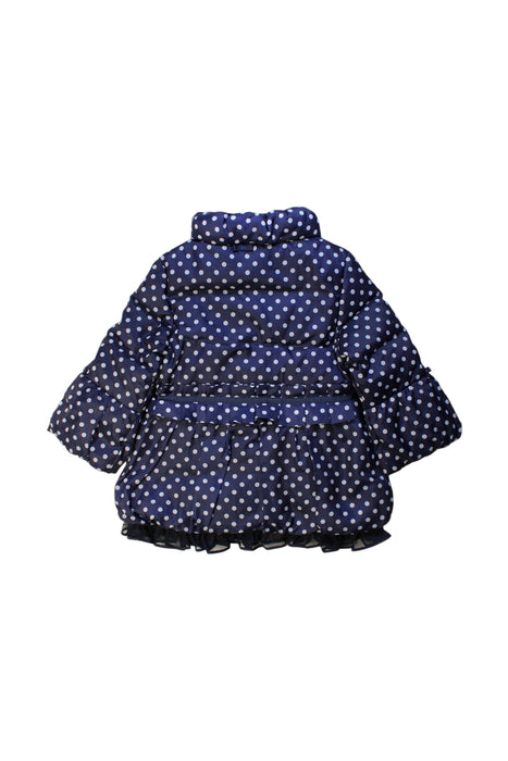 A Navy Puffer/Quilted Coats & Outerwear from Nicholas & Bears in size 3T for girl. (Back View)