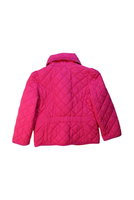 A Pink Puffer/Quilted Coats & Outerwear from Polo Ralph Lauren in size 4T for girl. (Back View)