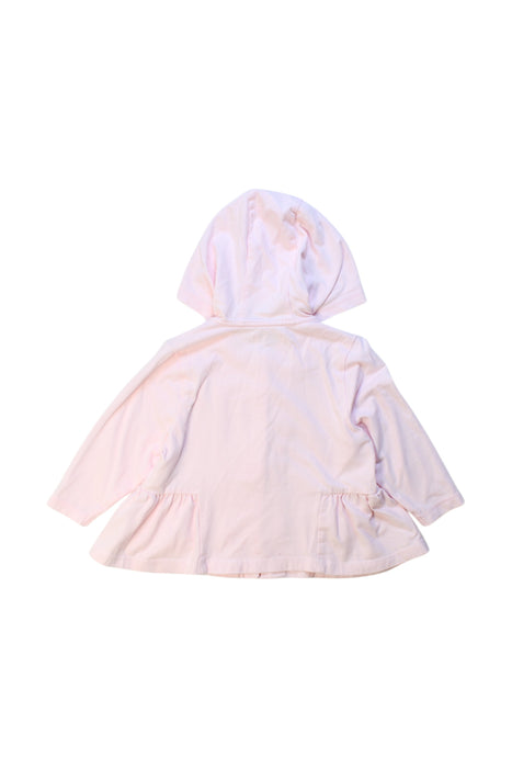 A Pink Coats from Mides in size 12-18M for girl. (Back View)