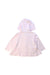 A Pink Coats from Mides in size 12-18M for girl. (Back View)