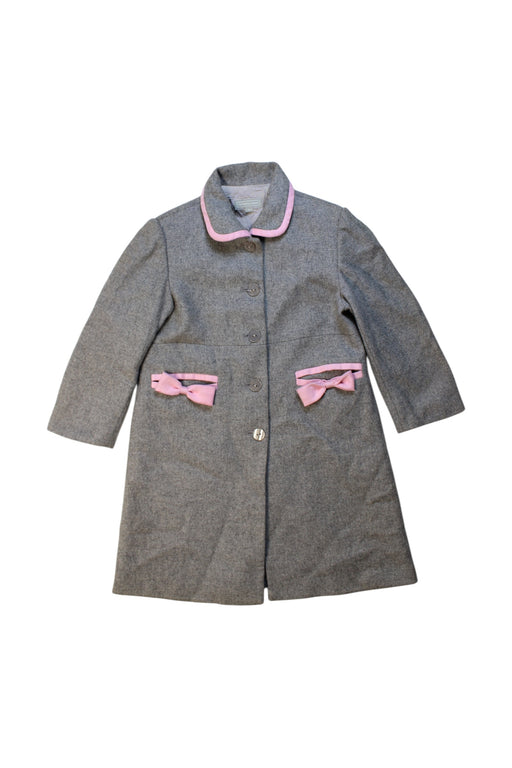 A Grey Coats from Nicholas & Bears in size 3T for girl. (Front View)