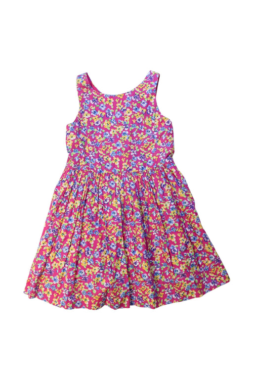A Multicolour Sleeveless Dresses from Polo Ralph Lauren in size 4T for girl. (Front View)