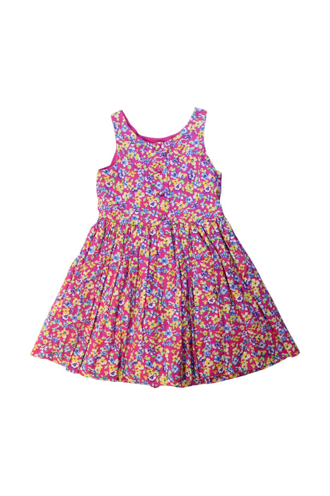 A Multicolour Sleeveless Dresses from Polo Ralph Lauren in size 4T for girl. (Back View)