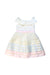 A White Sleeveless Dresses from Nicholas & Bears in size 3T for girl. (Front View)