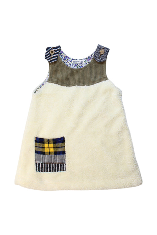 A Multicolour Sleeveless Dresses from Ragmart in size 4T for girl. (Front View)