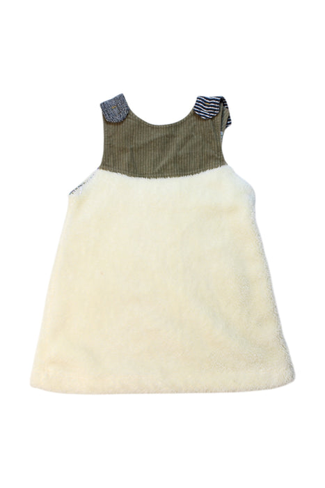 A Multicolour Sleeveless Dresses from Ragmart in size 4T for girl. (Back View)