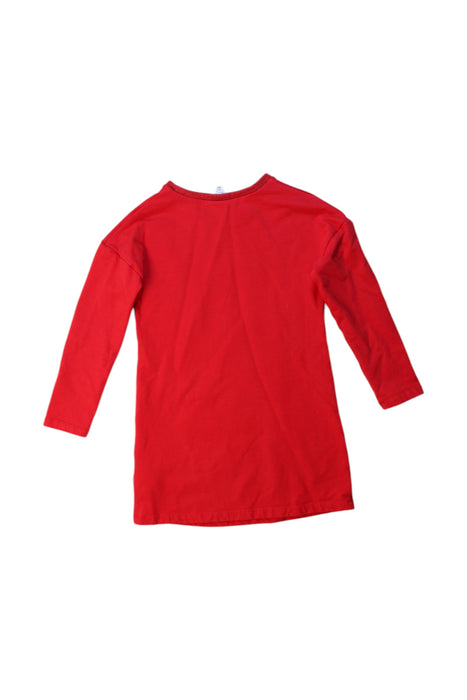 A Red Long Sleeve Tops from Little Marc Jacobs in size 4T for girl. (Back View)
