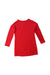 A Red Long Sleeve Tops from Little Marc Jacobs in size 4T for girl. (Back View)