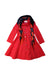 A Red Coats from Nicholas & Bears in size 4T for girl. (Front View)