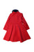 A Red Coats from Nicholas & Bears in size 4T for girl. (Back View)