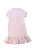 A Pink Short Sleeve Dresses from Polo Ralph Lauren in size 4T for girl. (Back View)
