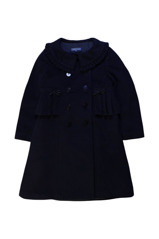 A Navy Coats from Nicholas & Bears in size 4T for girl. (Front View)