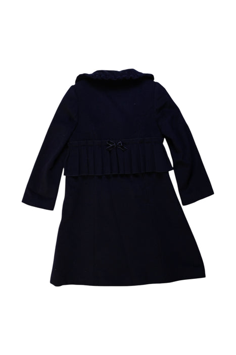 A Navy Coats from Nicholas & Bears in size 4T for girl. (Back View)