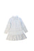 A White Long Sleeve Dresses from Polo Ralph Lauren in size 2T for girl. (Back View)